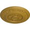 Ekena Millwork Nestor Ceiling Medallion (Fits Canopies up to 5"), Hand-Painted Pharaohs Gold, 25 7/8"OD x 2 1/4"P CM25NEPGS - alternate 3